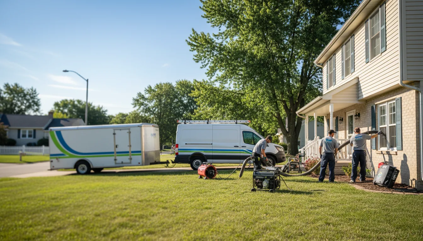 Flooded Basement Restoration And Cleanup With Repair in Plymouth, MN near me